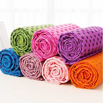 OHP【オーエイチピー】ヨガタオル・ヨガラグ 吸水・速乾性、滑り止め